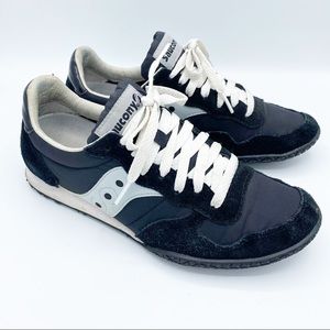Saucony Bullet Black & white Sneakers SZ 8